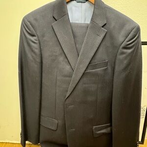 Tommy Hilfiger Navy Pinstripe Suit